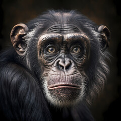 Chimpanzee. Generative AI