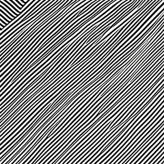 A minimalist black and white striped pattern1, Generative AI