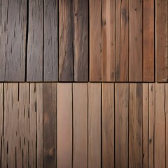A rustic wooden texture with knots and grains3, Generative AI