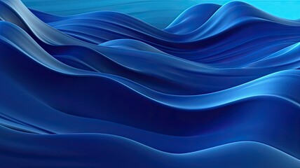 Abstract blue waves windows 11
