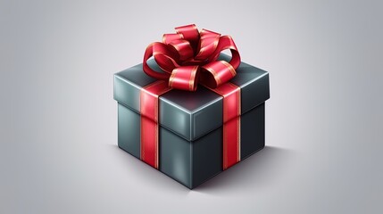 Obraz premium Gift boxes illustration modern holiday surprise box Delight present.