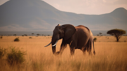 Obraz na płótnie Canvas Elephant - Wildlife