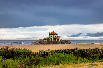 La chapelle de Senhor da Pedra à Gaia près de Porto