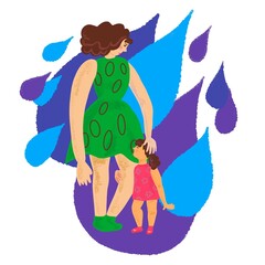 child and butterfly
