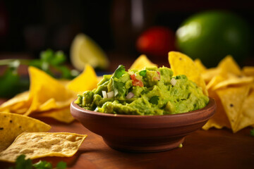 bowl of guacamole