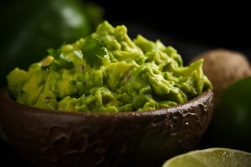 bowl of guacamole