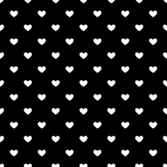  Seamless heart pattern background.Simple heart shape seamless pattern in diagonal arrangement. Love and romantic theme background.