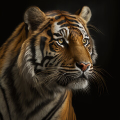 Fototapeta premium royal bengal tiger bangladesh jungle Generative AI