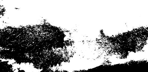 Rustic grunge texture with grain and stains. Abstract noise background. PNG graphic illustration with transparent background.