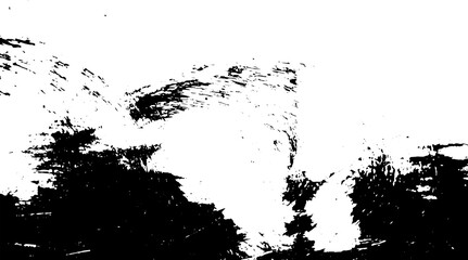 Rustic grunge texture with grain and stains. Abstract noise background. PNG graphic illustration with transparent background.