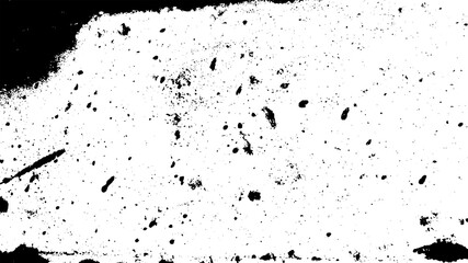 Rustic grunge texture with grain and stains. Abstract noise background. PNG graphic illustration with transparent background.