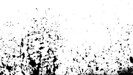 Fototapeta premium Rustic grunge texture with grain and stains. Abstract noise background. PNG graphic illustration with transparent background.