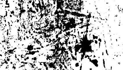 Rustic grunge texture with grain and stains. Abstract noise background. PNG graphic illustration with transparent background.