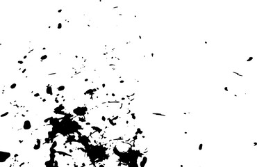 Rustic grunge texture with grain and stains. Abstract noise background. PNG graphic illustration with transparent background.