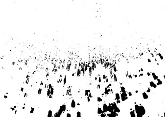 Rustic grunge texture with grain and stains. Abstract noise background. PNG graphic illustration with transparent background.