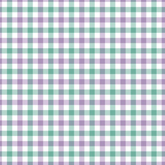 Seamless Green and Purple Plaid Pattern.Stripes crossed horizontal and vertical lines.Seamless checkered pattern