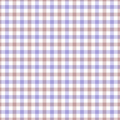 Seamless Brown and Purple Plaid Pattern.Stripes crossed horizontal and vertical lines.Seamless checkered pattern
