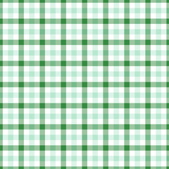 Seamless Green  Plaid Pattern.Stripes crossed horizontal and vertical lines.Seamless checkered pattern