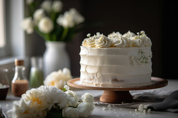 Heavenly Cake: A Delightful Delicacy with Light and Airy Texture