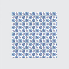 seamless pattern with squares textile design