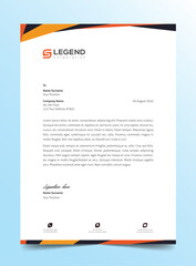 Minimalist concept business style letterhead tem, Cyan template vector, minimalist style, printing design, business template, Clean Print-ready Style Colorful, layout, Blue background concept