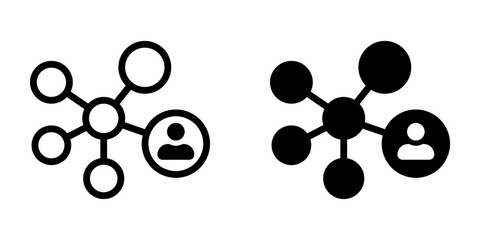 Network icon. sign for mobile concept and web design. vector illustration