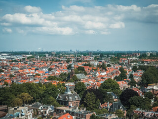 Obraz premium Haarlem (The Netherlands). General view of the city