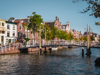 A bridge in Leiden (The Netherlands)