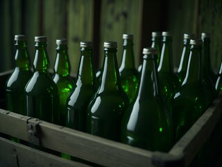 Green bottles