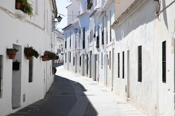 picturesque village of  Mijas. Costa del Sol, Andalusia, Spain