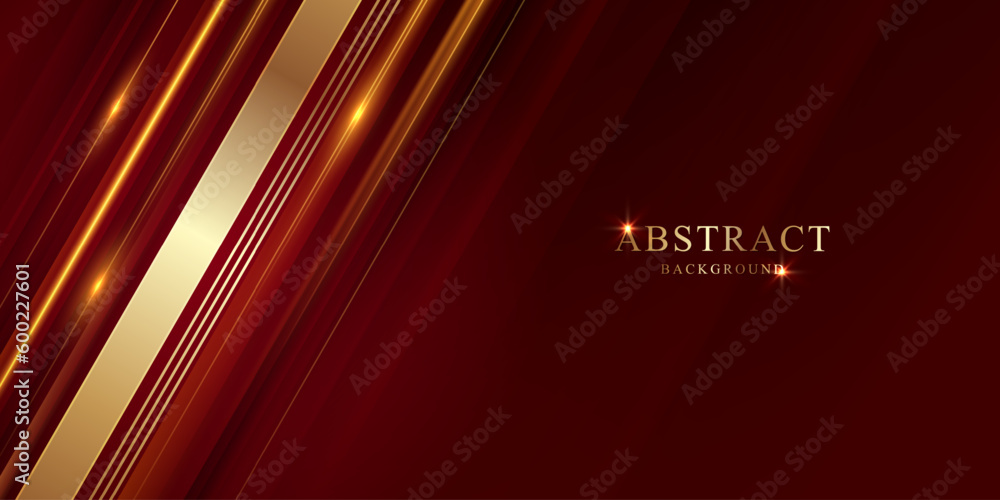 Aufkleber modern abstract luxury background with golden line elements and glow effect. vector eps10.