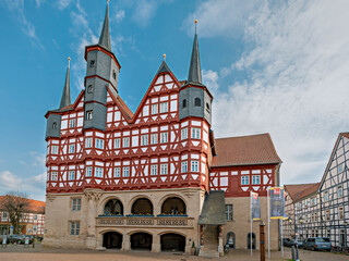 Medieval town hall of the city of Duderstadt