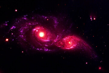 A beautiful cosmic nebula. Elements of this image furnished NASA.