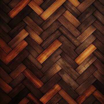 wood dark parquet background [IA Generativa]
