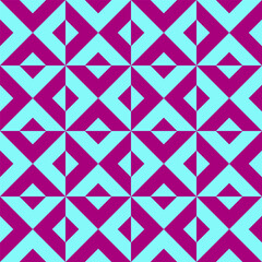 Geometric seamless pattern with rhombuses. Modern op art abstract background. Vector illustration.