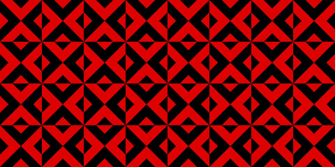 Geometric seamless pattern with rhombuses. Modern op art abstract background.