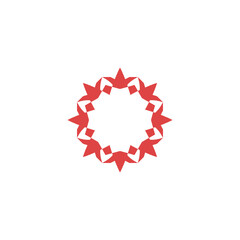 Premium monogram logo Luxury line logotype Universal symbol icon vector design