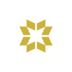 Premium monogram logo Luxury line logotype Universal symbol icon vector design