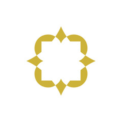 Premium monogram logo Luxury line logotype Universal symbol icon vector design