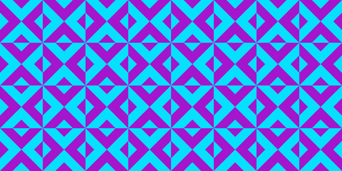 Geometric seamless pattern with rhombuses. Modern op art abstract background. Vector illustration.