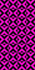Geometric seamless pattern with rhombuses. Modern op art abstract background.