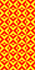 Geometric seamless pattern with rhombuses. Modern op art abstract background.