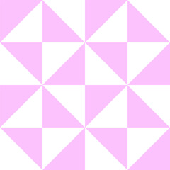 Fototapeta na wymiar Geometric seamless pattern with triangles. Modern op art abstract background.