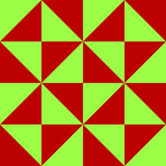 Geometric seamless pattern with triangles. Modern op art abstract background.