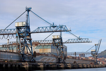 Fototapeta na wymiar cargo ship in port