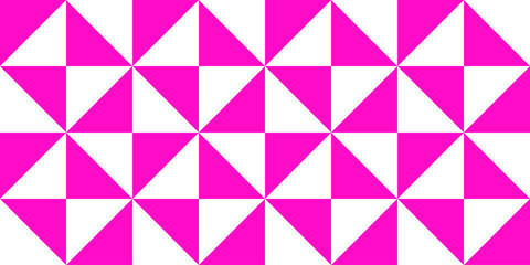 Geometric seamless pattern with triangles. Modern op art abstract background.