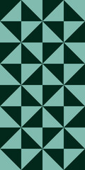 Obraz premium Geometryczny, bezszwowy wzór z trójkątami. Nowoczesne, abstrakcyjne tło w stylu op-art.