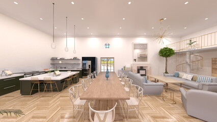 リビングダイニング