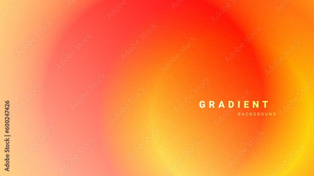Poster gradient dynamic abstract background with grainy texture vector