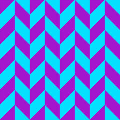 Zigzag geometric seamless pattern. Modern op art striped abstract background.